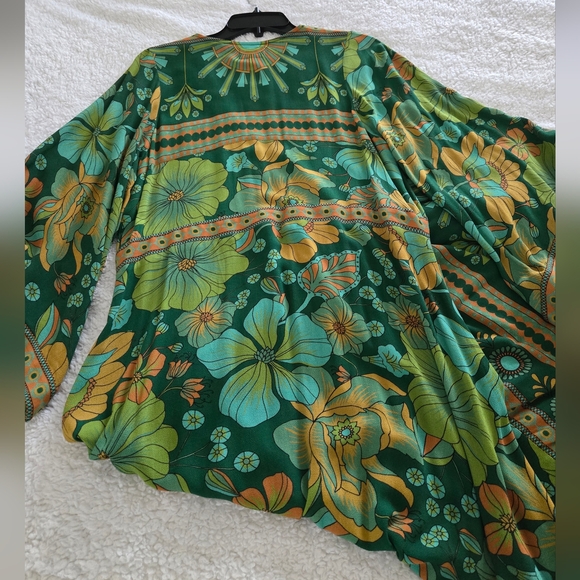 Nine Lives Bazaar Emerald  Empire Dress SZ 10 - Picture 9 of 12